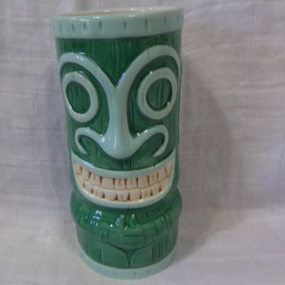 Germaines Luau Hawaii Tribal Tiki Mug Hawaiian Tropical Drink - Picture 1 of 6